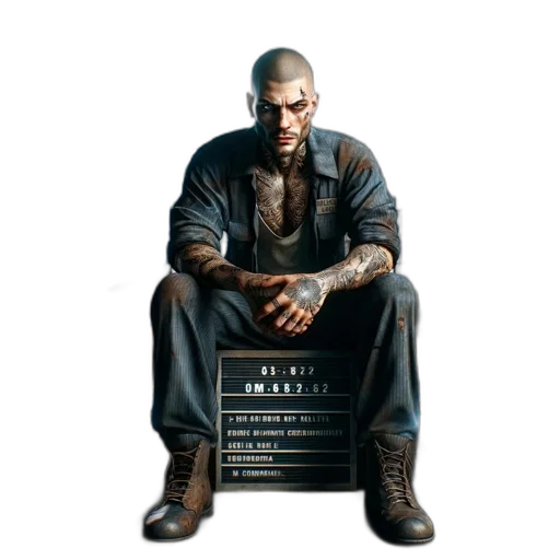 jacket, face, concept art, photorealistic transparent PNG cut-out