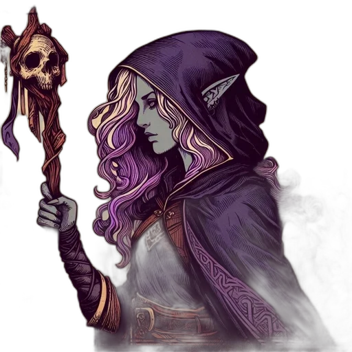 staff, mask, fantasy art, concept art transparent PNG cut-out