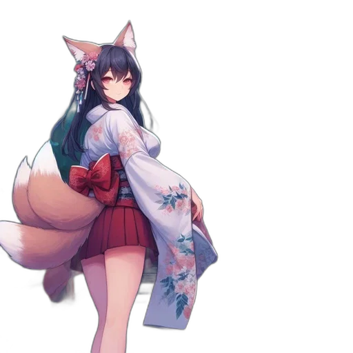 dress, staff, creature, animal transparent PNG cut-out