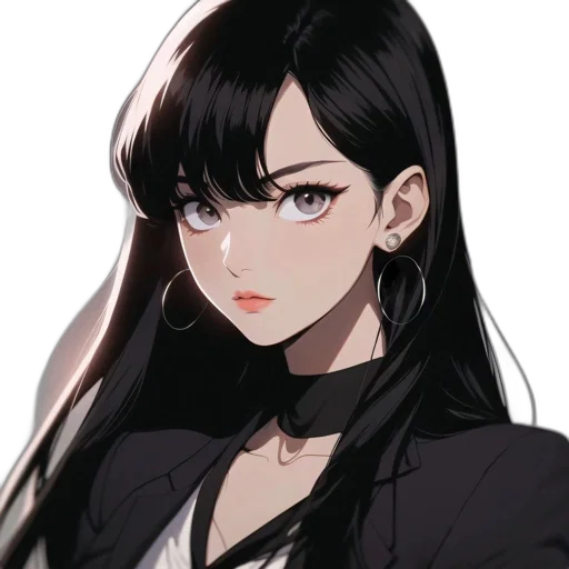 staff, face, dress, jewelry transparent PNG cut-out