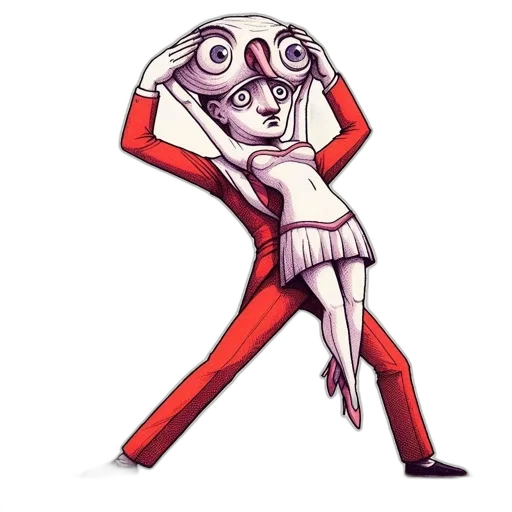robot, creature, staff, mask transparent PNG cut-out