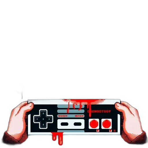 weapon, pixel art, concept art, cyberpunk transparent PNG cut-out