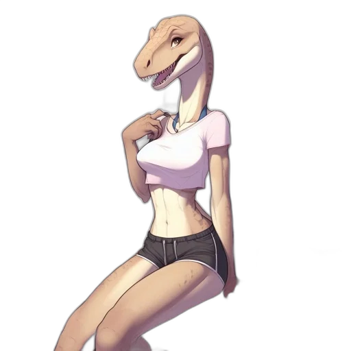 creature, dragon, dress, animal transparent PNG cut-out
