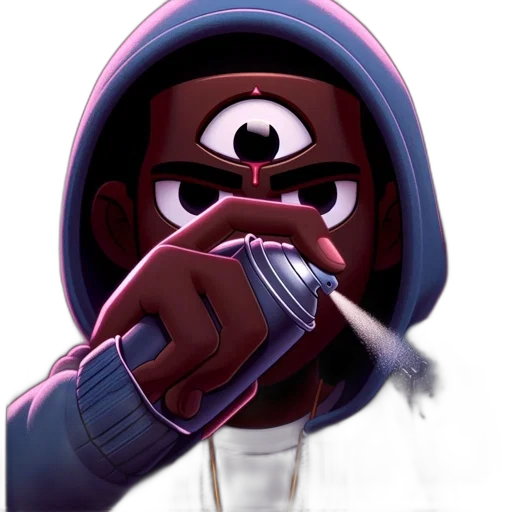 weapon, staff, mask, face transparent PNG cut-out