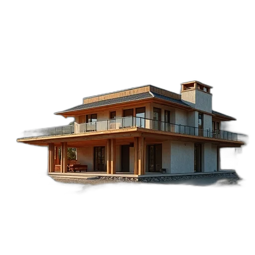 building, furniture, crown, 3d render transparent PNG cut-out