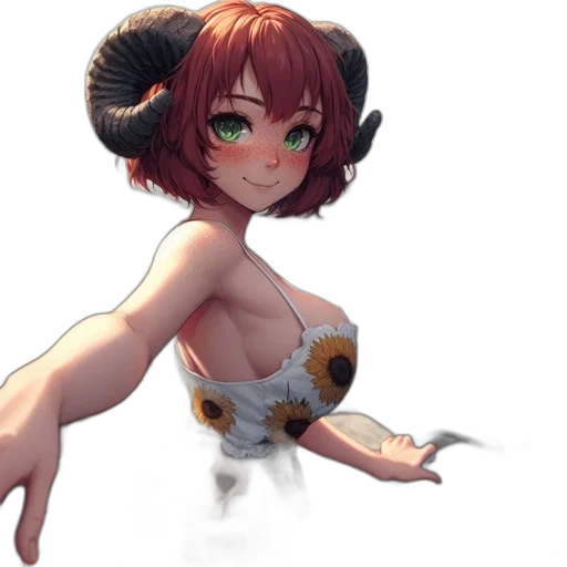dress, creature, robot, staff transparent PNG cut-out