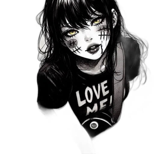 mask, face, creature, comic book art transparent PNG cut-out