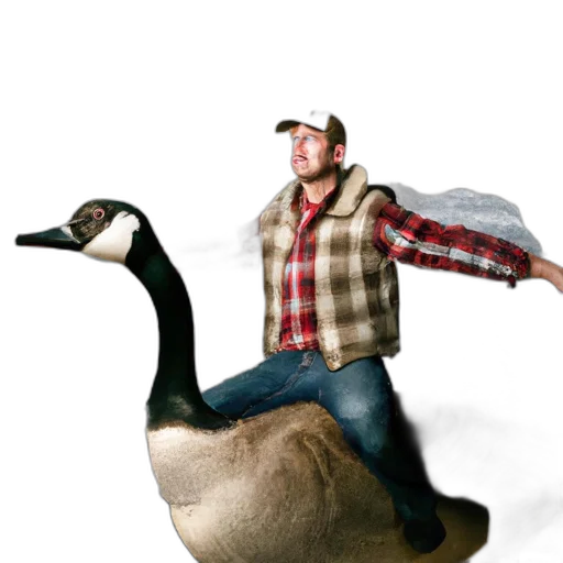 animal, creature, hat, jacket transparent PNG cut-out