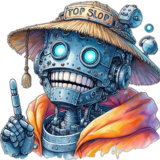 robot, face, staff, concept art transparent PNG cut-out