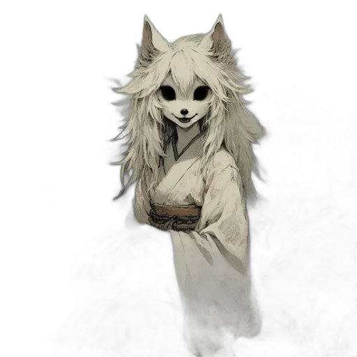 mask, creature, staff, animal transparent PNG cut-out