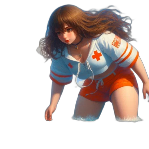 dress, concept art, fantasy art, pixel art transparent PNG cut-out