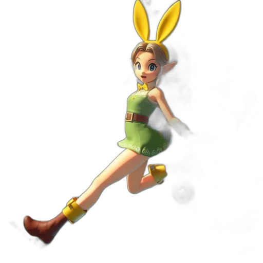 dress, staff, weapon, animal transparent PNG cut-out