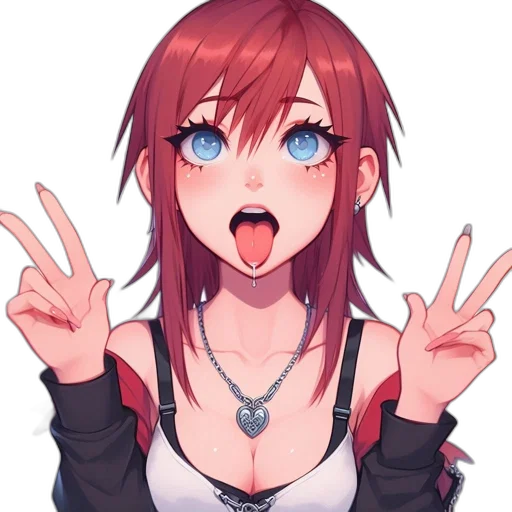 face, jacket, creature, weapon transparent PNG cut-out