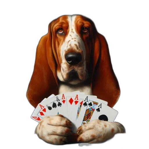 animal, face, photorealistic, basset transparent PNG cut-out
