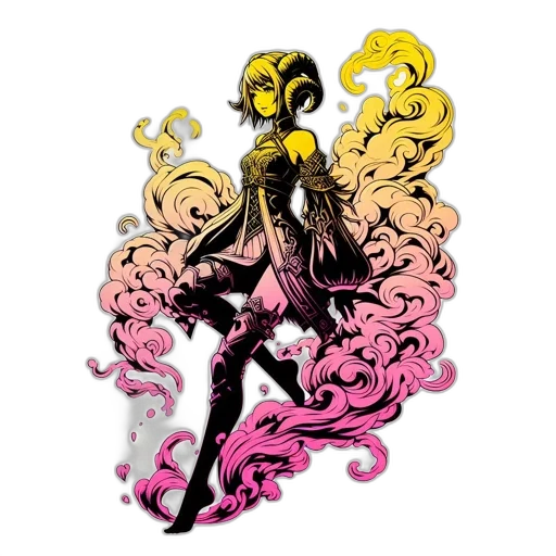 mask, staff, dress, creature transparent PNG cut-out