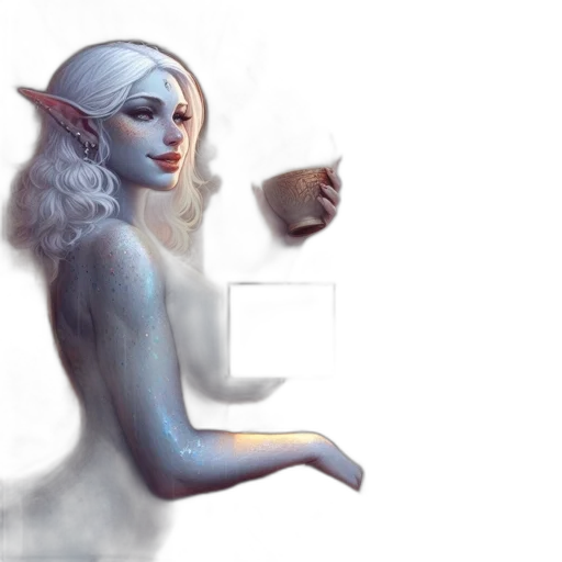 staff, creature, fantasy art, concept art transparent PNG cut-out
