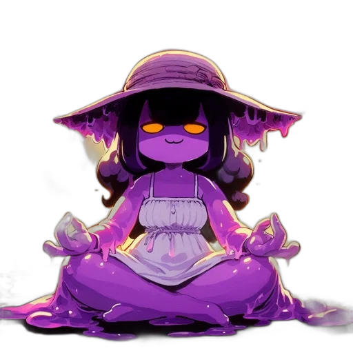 mask, creature, staff, hat transparent PNG cut-out