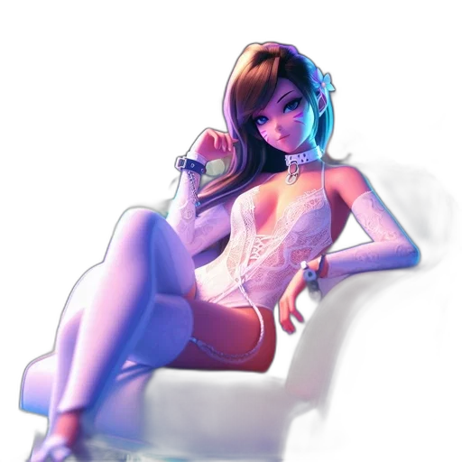 robot, dress, jewelry, staff transparent PNG cut-out