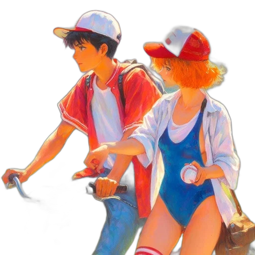 hat, weapon, concept art, watercolor transparent PNG cut-out