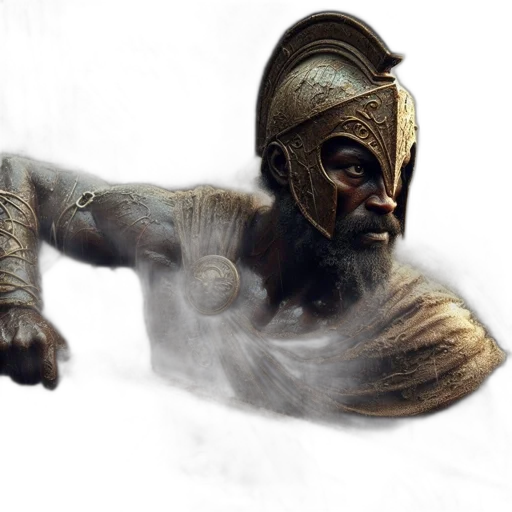 sword, mask, creature, weapon transparent PNG cut-out