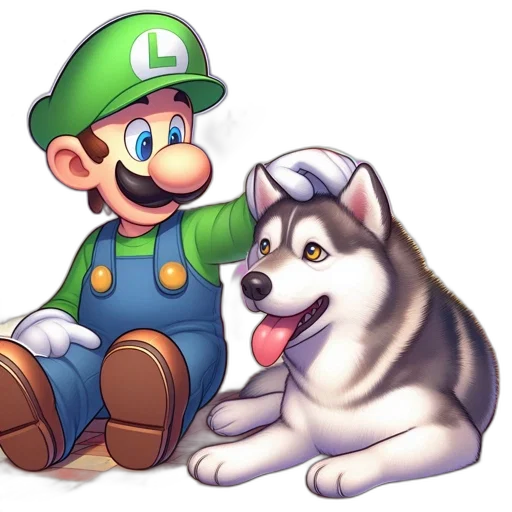 animal, pixel art, watercolor, concept art transparent PNG cut-out