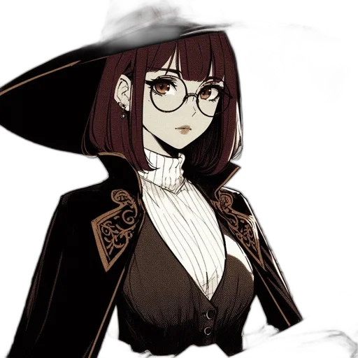 staff, hat, dress, crown transparent PNG cut-out