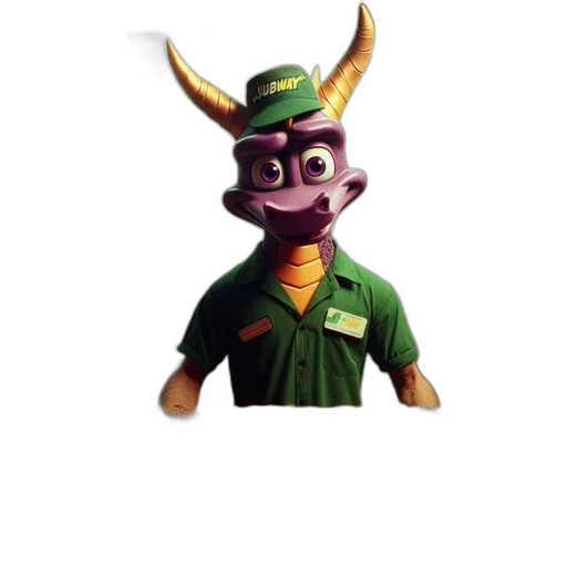 staff, hat, mask, dragon transparent PNG cut-out