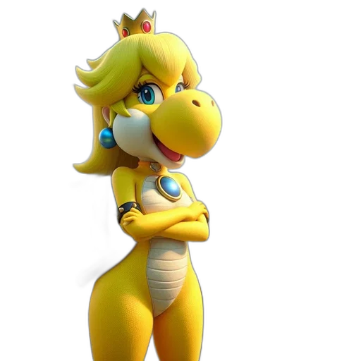 dragon, crown, creature, dress transparent PNG cut-out