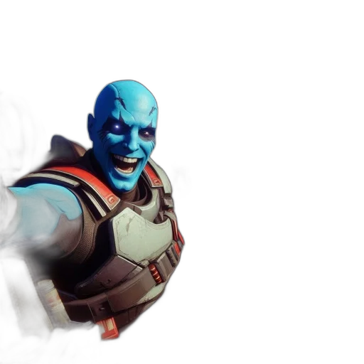 mask, face, staff, weapon transparent PNG cut-out