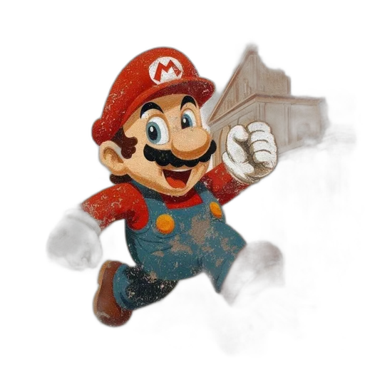 weapon, staff, hat, mask transparent PNG cut-out