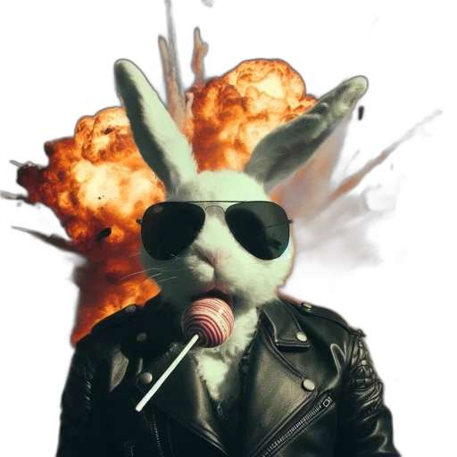 jacket, mask, animal, hat transparent PNG cut-out