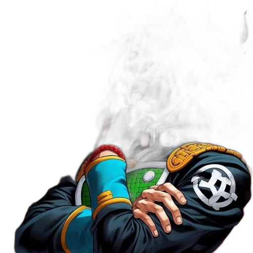 jacket, mask, face, staff transparent PNG cut-out