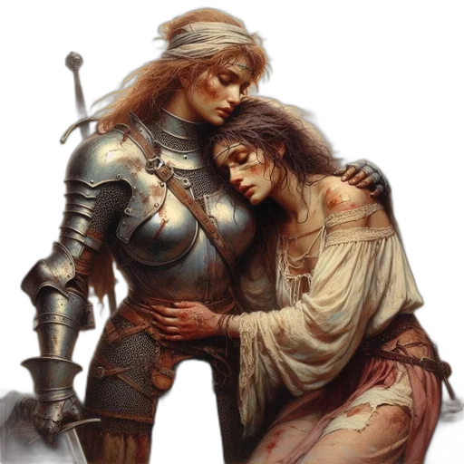 sword, fantasy art, concept art, comic book art transparent PNG cut-out