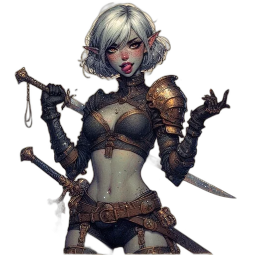 sword, weapon, staff, fantasy art transparent PNG cut-out