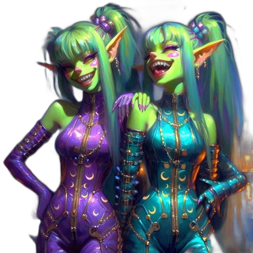 fantasy art, concept art, 3d render, pixel art transparent PNG cut-out