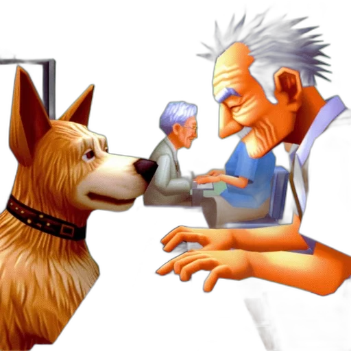 animal, concept art, 3d render, photorealistic transparent PNG cut-out