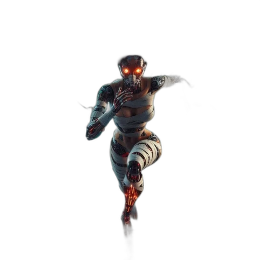 robot, weapon, creature, dragon transparent PNG cut-out