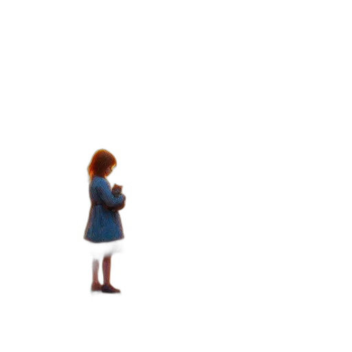 dress, robot, umbrella, face transparent PNG cut-out