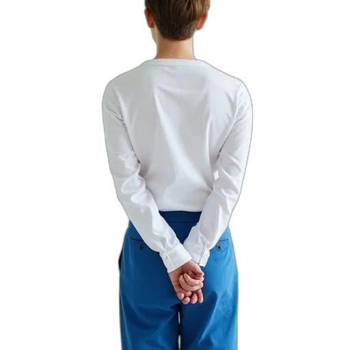 jacket, staff, dress, 3d render transparent PNG cut-out
