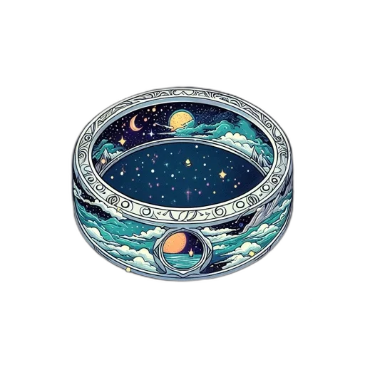 jewelry, crown, fantasy art, outer space transparent PNG cut-out