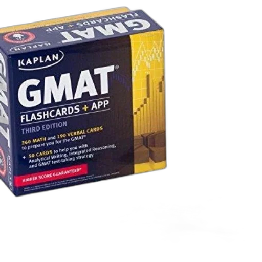 kaplan, gmat, flashcards, app transparent PNG cut-out