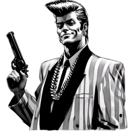 jacket, comic book art, cartoon, concept art transparent PNG cut-out
