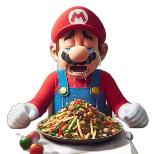 food, animal, creature, 3d render transparent PNG cut-out