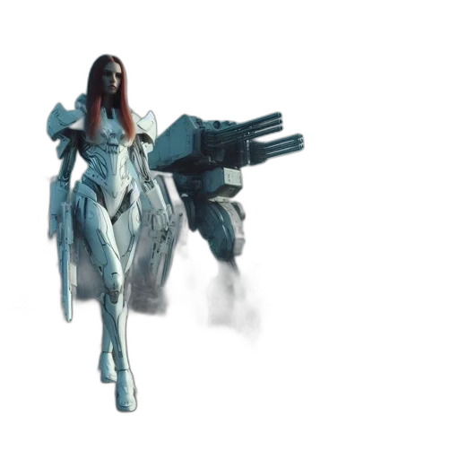 weapon, robot, dragon, creature transparent PNG cut-out
