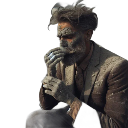 mask, face, creature, staff transparent PNG cut-out