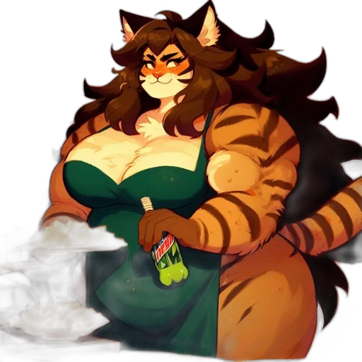 dress, animal, creature, concept art transparent PNG cut-out