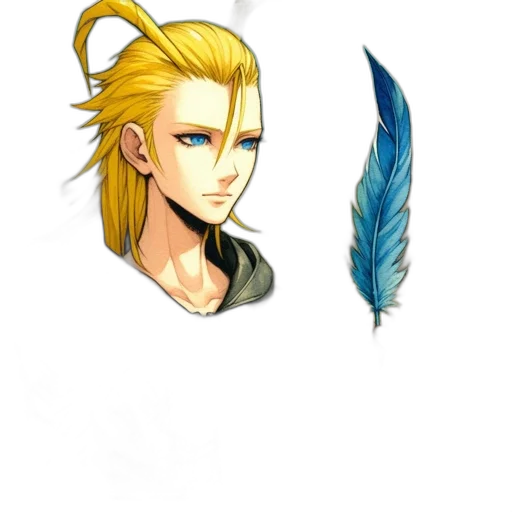staff, concept art, fantasy art, pixel art transparent PNG cut-out