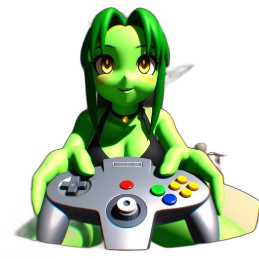 pixel art, 3d render, concept art, fantasy art transparent PNG cut-out