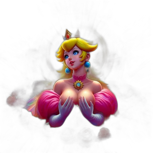 crown, staff, dress, weapon transparent PNG cut-out