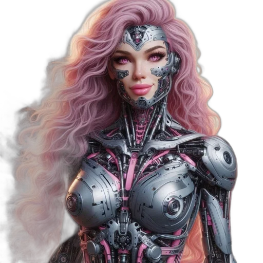 robot, concept art, fantasy art, comic book art transparent PNG cut-out